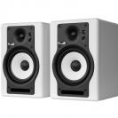 זוג מוניטורים אולפניים לבנים "5 FLUID AUDIO F5W Fader series