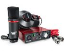 חבילת אולפן FOCUSRITE Scarlett SOLO Studio