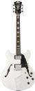 גיטרה רבע נפח + נרתיק D'ANGELICO Premier DC White stair step tail