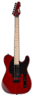 גיטרה חשמלית ESP TE-200 SEE THRU BLACK CHERRY