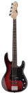גיטרה בס ESP LTD AP-204 BURGUNDY BURST
