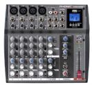 מיקסר 4 מיק', 4 סטריאו, אפקט' נגן פוניק PHONIC AM440DP