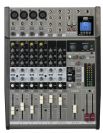 מיקסר 4 מיק', 4 סטריאו, AUX, אפקט, נגן USB, פוניק PHONIC AM1204FX USBR