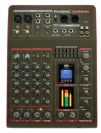 מיקסר 2 מיק', 2 סטריאו, אפקט, נגן USB, BT, פוניק PHONIC CELEUS 200