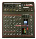 מיקסר 4 מיק', 4 סטריאו, אפקט, AUX, נגן USB, BT פוניק PHONIC CELEUS 400