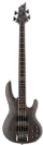 גיטרה בס ESP LTD B-204SM See Thru Black Satin
