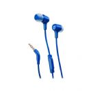 אוזניות In-ear עם מיקרופון JBL E15 - כחול