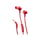 אוזניות In-ear עם מיקרופון JBL E15 - אדום