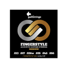 סט מיתרים 0.13-0.56 לגיטרה אקוסטית גאלי GALLI GFS1356 FINGERSTYLE