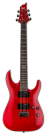 גיטרה חשמלית ESP LTD H-101FM SEE THRU RED