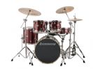 מערכת תופים לודוויג "22 עם אביזרים LUDWIG EVOLUSION Red Sparkle LCEE22025
