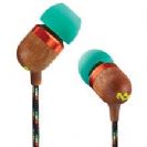 זוג אוזניות + מקרופון וכפתור MARLEY Smile Jamaica EM-JE041-RA