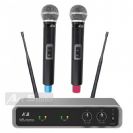 זוג מיקרופונים אלחוטיים ICM IU-2070-I UHF