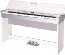 פסנתר חשמלי בצבע לבן מדלי MEDELI CDP6200