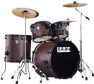 סט תופים 22 כולל אביזרים פיס PEACE ADONIS ANTIQUE BROWN DP-210-22-52