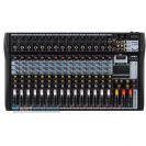 מיקסר 16 ערוצים עם אפקטים ונגן BTS MIX KT-M1602 mp3