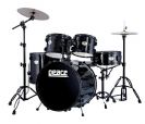 סט תופים 20 כולל מצילות ואביזרים PEACE PRODIGY DP-109-20-11 BLACK